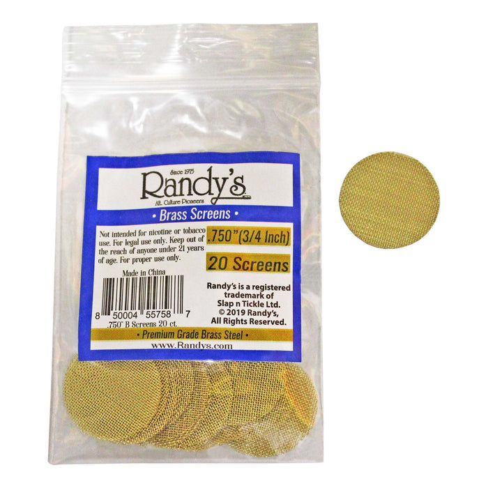 BRASS PIPE SCREENS MEDIUM 20PK