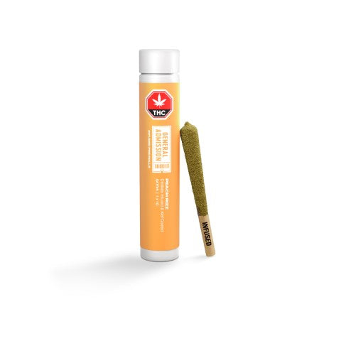 PEACH RIZZ DISTILLATE INFUSED PRE-ROLLS
