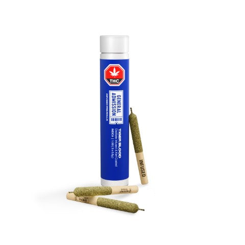 TIGER BLOOD DISTILLATE INFUSED PRE-ROLLS