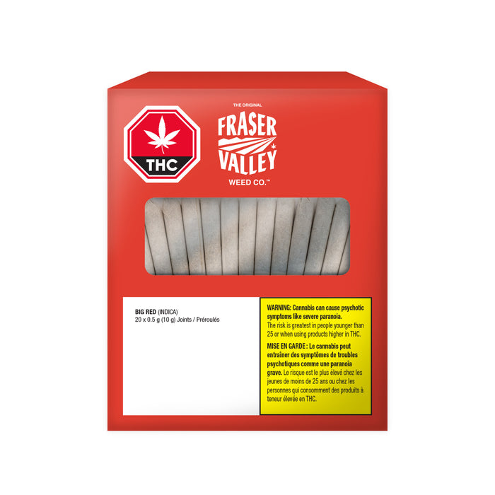 BIG RED INDICA PRE-ROLLS
