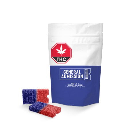 TIGER BLOOD THC GUMMY (1:0)
