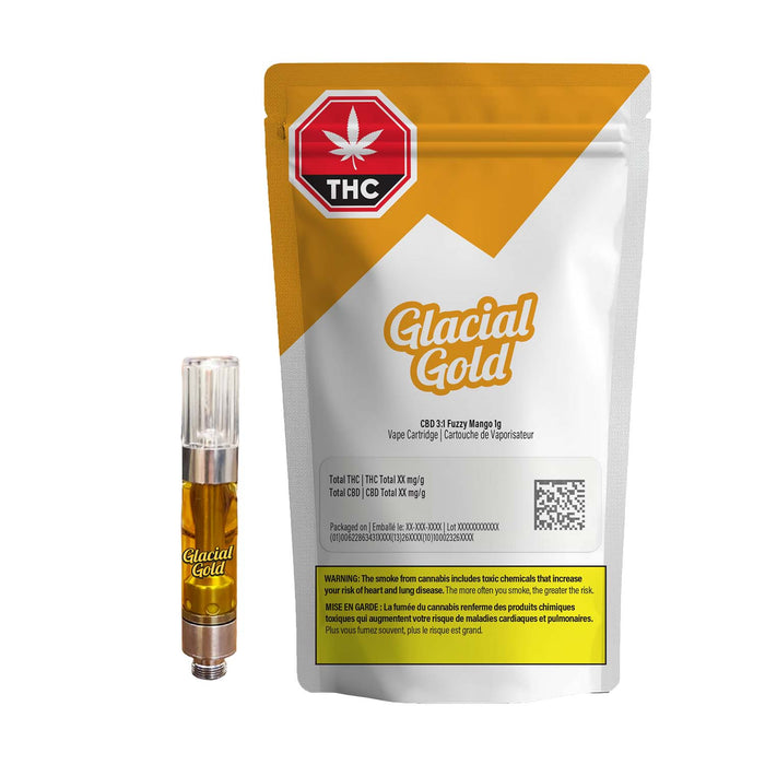 CBD 3:1 FUZZY MANGO VAPE CARTRIDGE