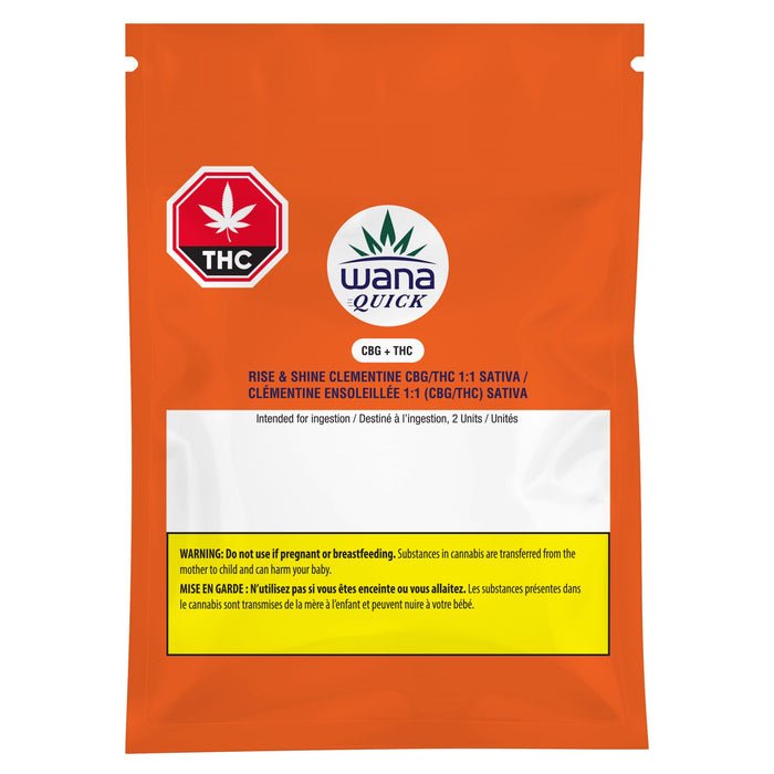 RISE & SHINE CLEMENTINE 1:1 SATIVA GUMMIES