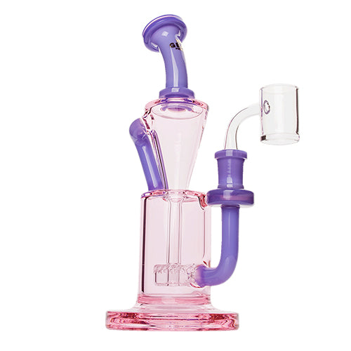 9"  PINK & PURPLE SLYME DRIFT CONCENTRATE RECYCLER