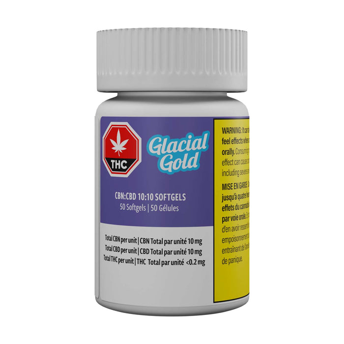 CBN:CBD 10:10 50-PACK SOFTGELS