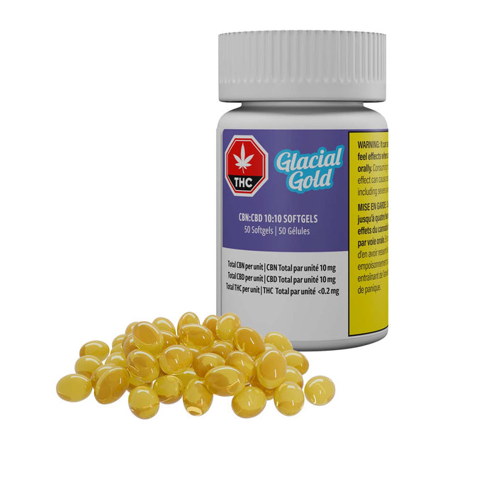 CBN:CBD 10:10 50-PACK SOFTGELS