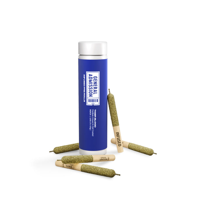 TIGER BLOOD INFUSED PRE-ROLLS