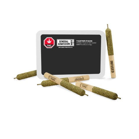 TASTER PACK DISTILLATE INFUSED PRE-ROLLS