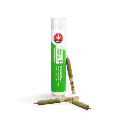 ATOMIC APPLE DIAMOND INFUSED PRE-ROLLS