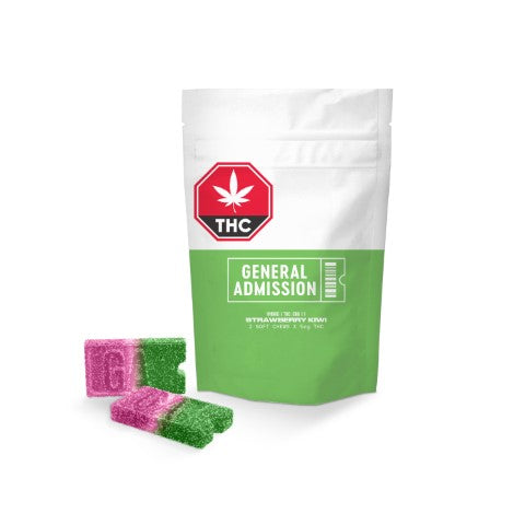 STRAWBERRY KIWI THC/CBG SOFT CHEW (1:1)