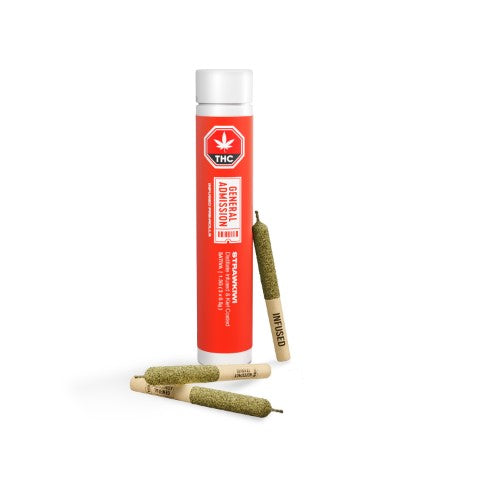 STRAWKIWI DISTILLATE INFUSED PRE-ROLLS