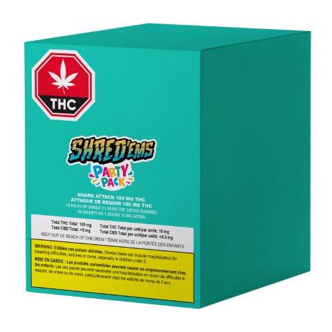 SHARK ATTACK MAX10 SATIVA CHEWS MULTI