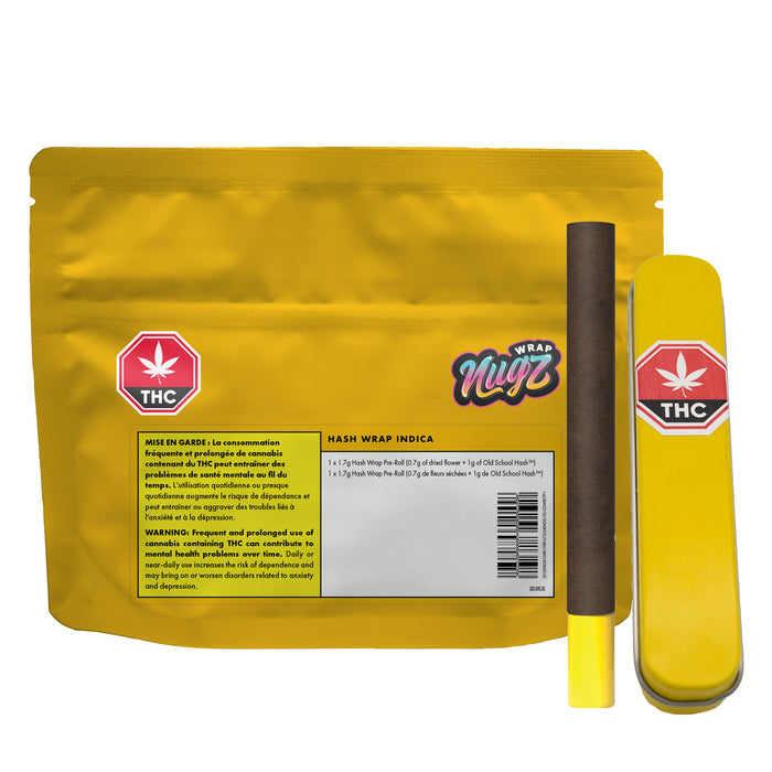 HASH WRAP INDICA INFUSED PRE-ROLL