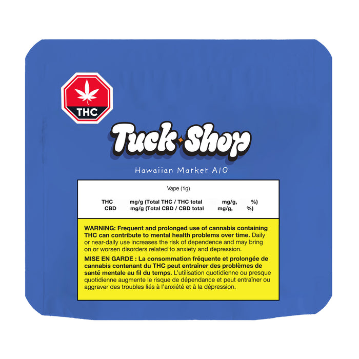 HAWAIIAN MARKER PURE CURED RESIN DISPOSABLE PEN