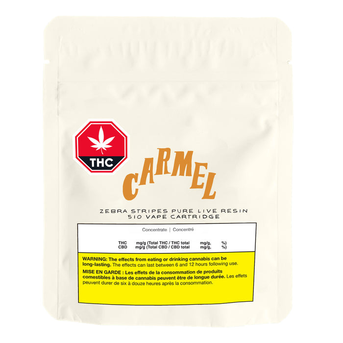 ZEBRA STRIPES PURE LIVE RESIN CARTRIDGE LTO