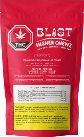 STRAWBERRY FIELDS LIVE ROSIN 1:1:1 HIGHER CHEWZ