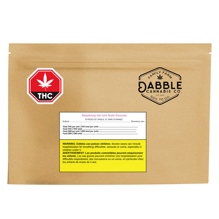 STRAWBERRY JAM LIVE ROSIN GUMMIES MULTI