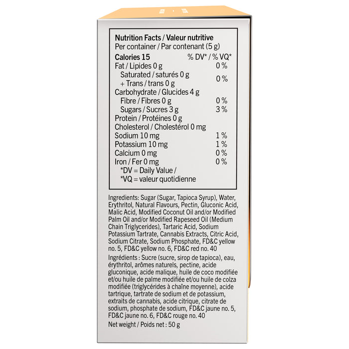 FULLY BLASTED PEACH ORANGE THC|CBD GUMMIES MULTI