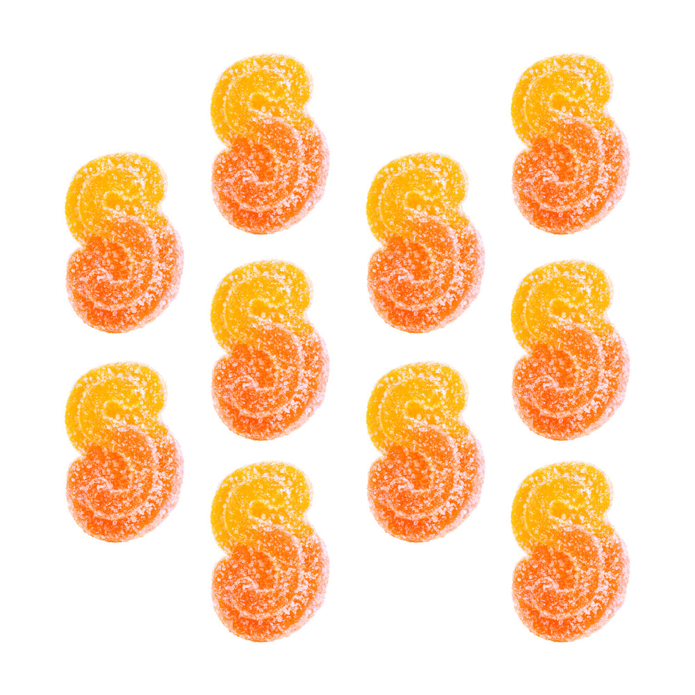 FULLY BLASTED PEACH ORANGE THC|CBD GUMMIES MULTI