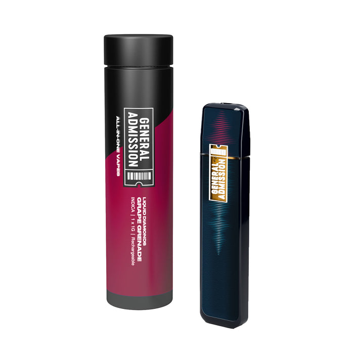 GRAPE GRENADE LIQUID DIAMOND BLEND ALL-IN-ONE VAPE