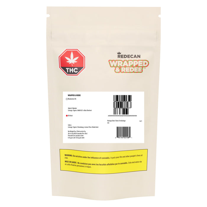 WRAPPED & REDEE REDEES VARIETY PACK PRE-ROLLS LTO