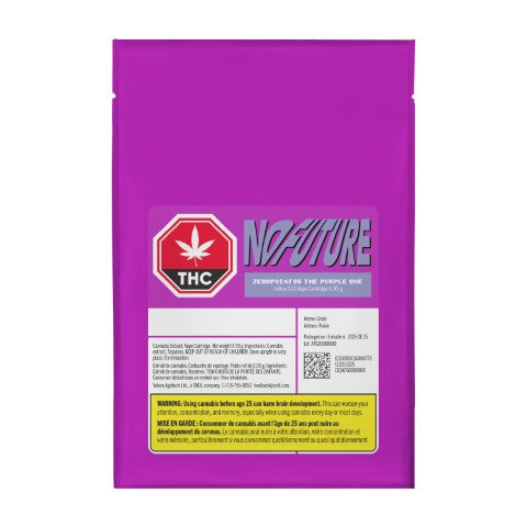 ZEROPOINT95 - THE PURPLE ONE 510 THREAD CARTRIDGE