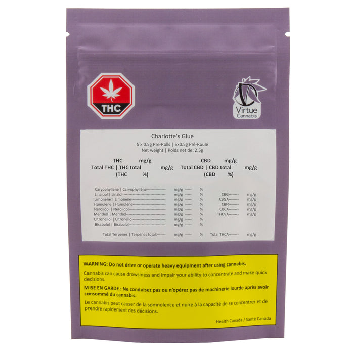 CHARLOTTE'S GLUE PRE-ROLLS LTO