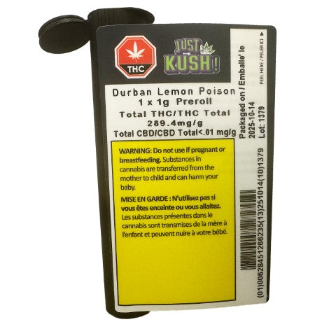 DURBAN LEMON POISON PRE-ROLL