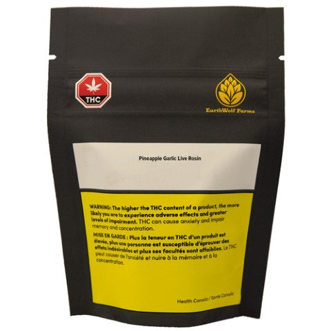 PINEAPPLE GARLIC LIVE ROSIN