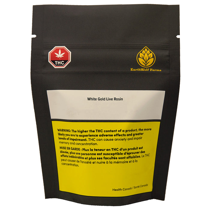 WHITE GOLD LIVE ROSIN