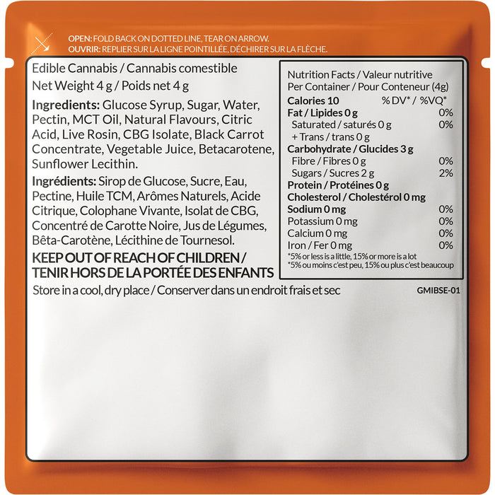 SOLAR ECLIPSE LIVE ROSIN+CBG 1:1 CHEWS MULTI