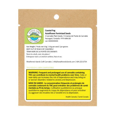COASTAL FOG AUTOFLOWER FEMINIZED SEEDS