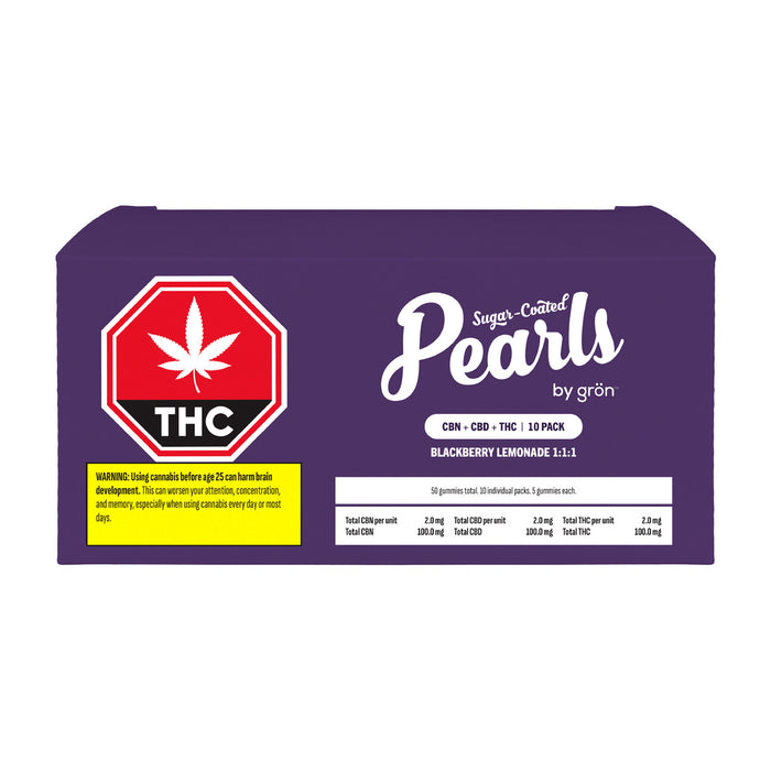 BLACKBERRY LEMONADE CBD:CBN:THC GUMMIES MULTI