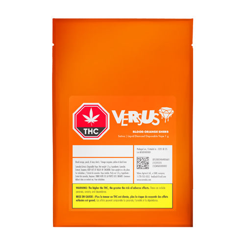 BLOOD ORANGE SHERB LIQUID DIAMONDS VAPE