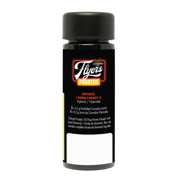 FROSTED FLYERS LEMON CHERRY G INFUSED PRE-ROLLS