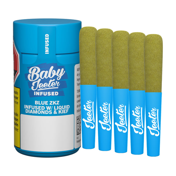 BABY JEETER BLUE ZKZ INFUSED PRE-ROLLS