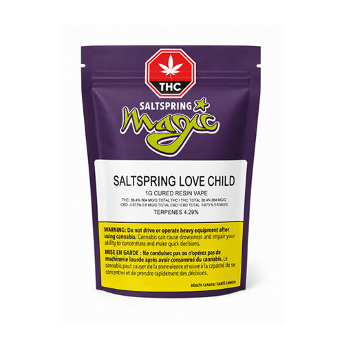 SALTSPRING LOVE CHILD CURED RESIN BLEND AIO LTO