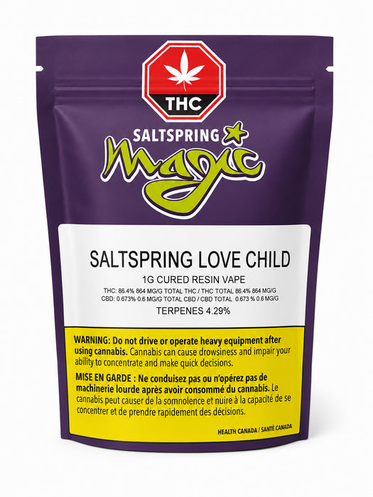 SALTSPRING LOVE CHILD CURED RESIN BLEND AIO LTO