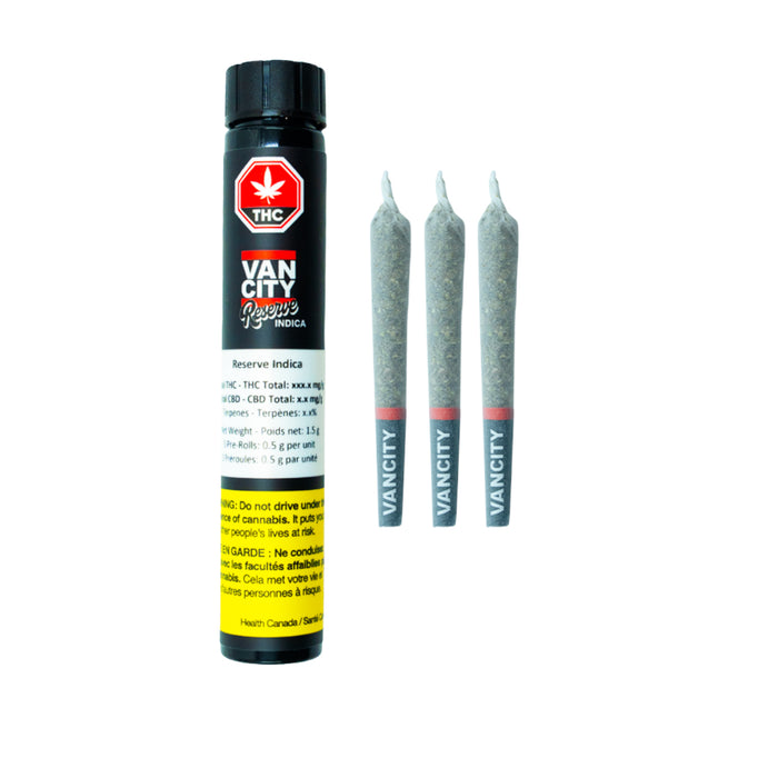 RESERVE INDICA PRE-ROLLS