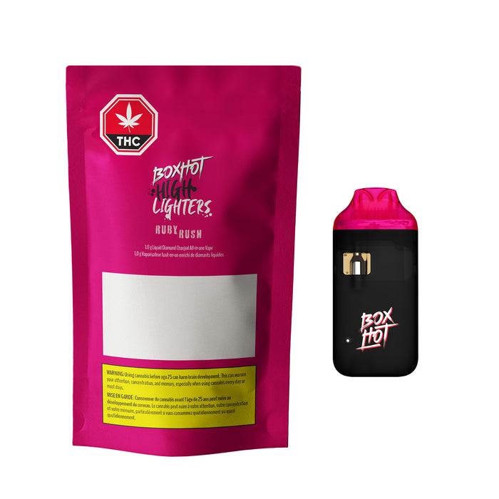 RUBY RUSH LIQUID DIAMOND CHARGED AIO VAPE