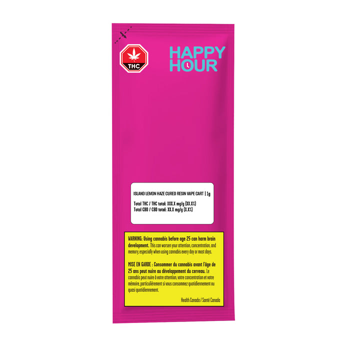ISLAND LEMON HAZE CURED RESIN CARTRIDGE LTO