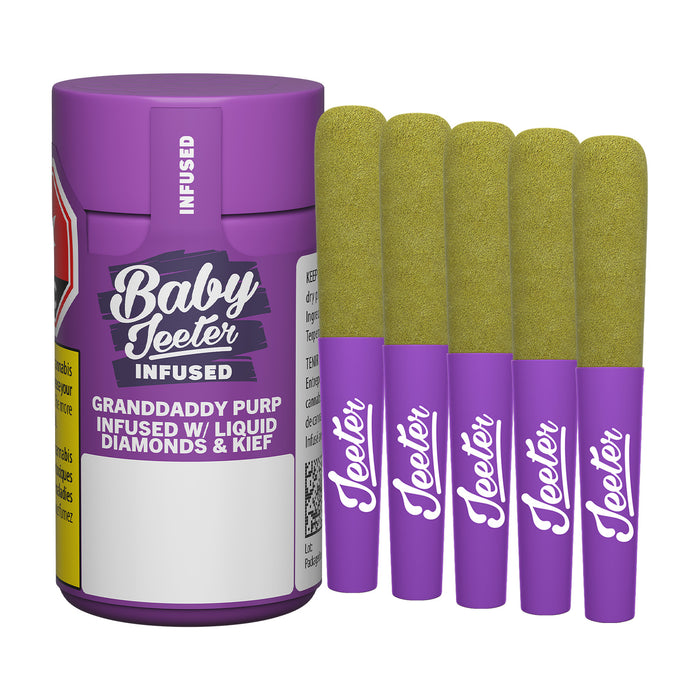 BABY JEETER GRANDDADDY PURP INFUSED PRE-ROLLS