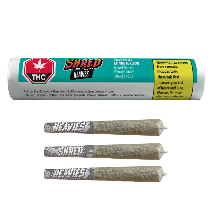 SHRED HEAVIES SHARK ATTACK INFUSED PRE-ROLLS