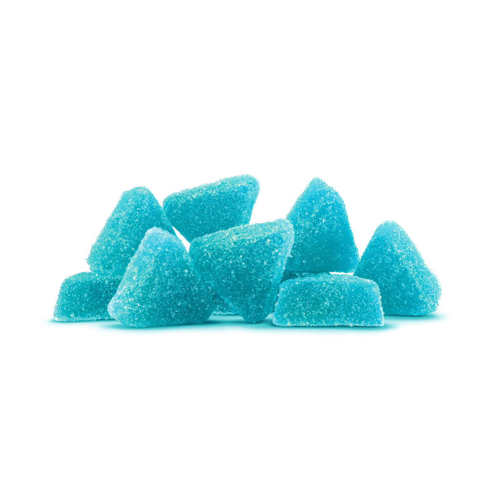 BLUE RASPBERRY HASH ROSIN GUMMIES 10 X 10MG