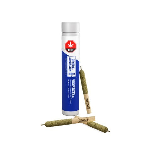 TIGER BLOOD DIAMOND INFUSED PRE-ROLLS