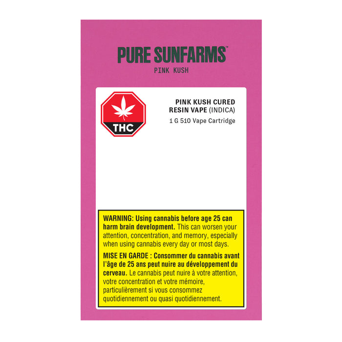 PINK KUSH CURED RESIN VAPE