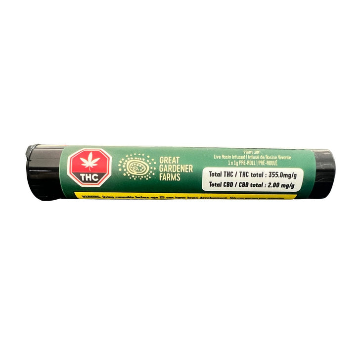 FRUIT JOY LIVE ROSIN INFUSED PRE-ROLL LTO