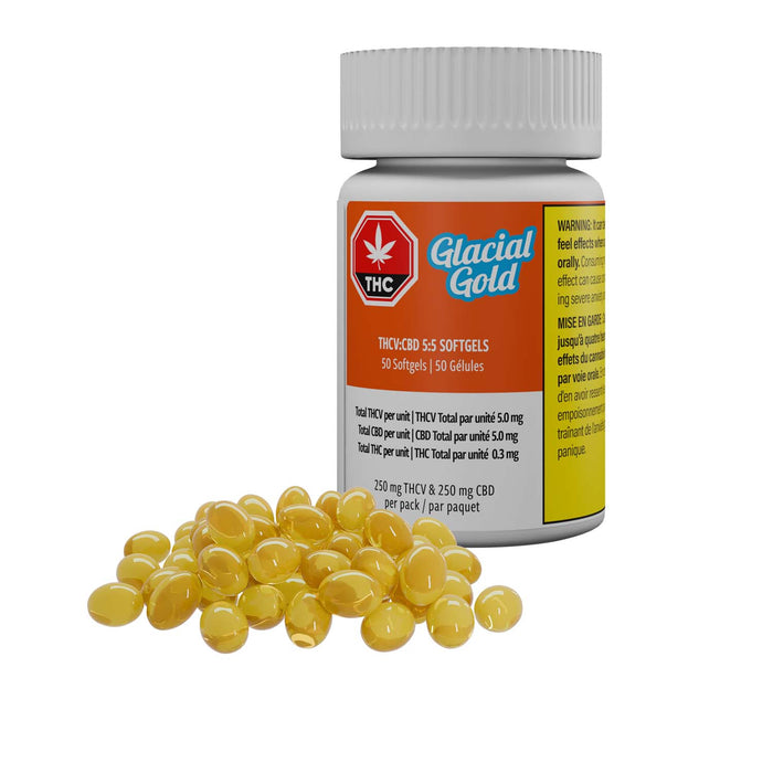 THCV:CBD 5:5 SOFTGELS 50-PACK