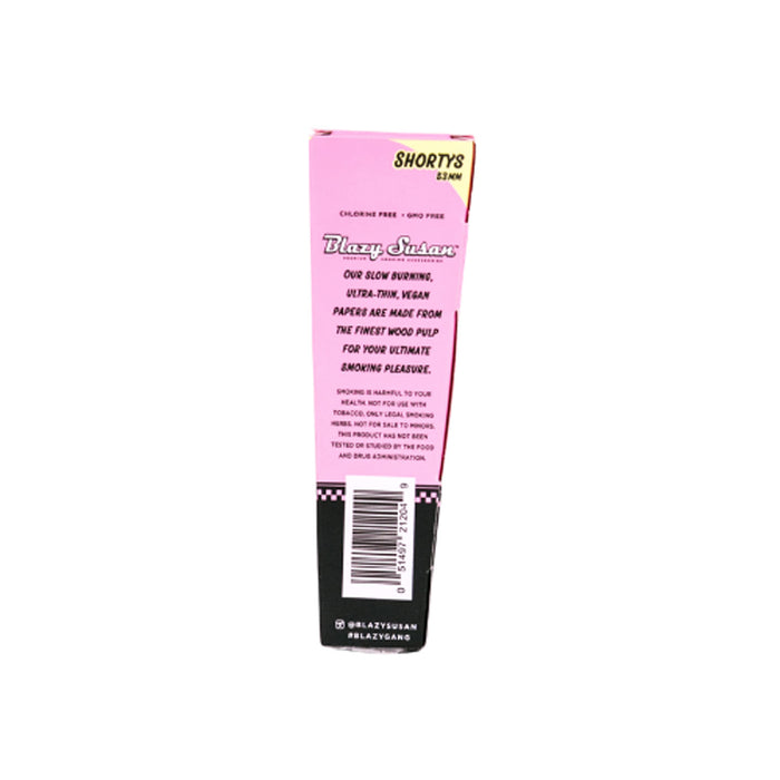 BLAZY SUSAN PINK 53MM SHORTYS PRE-ROLLED CONES