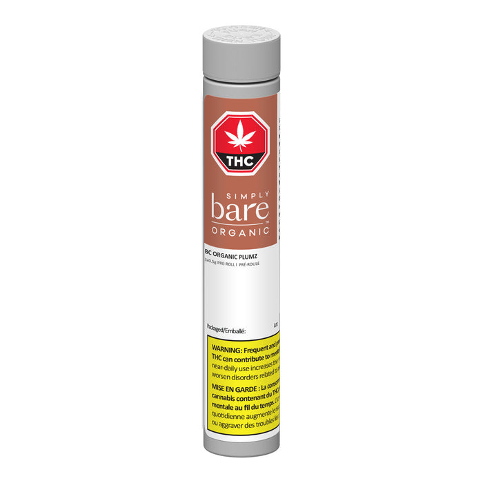 BC ORGANIC PLUMZ PRE-ROLLS LTO